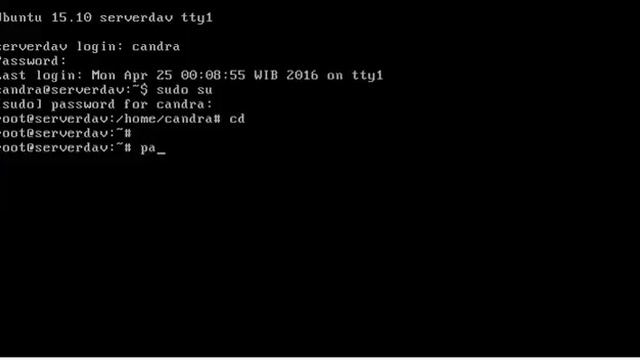 Membuat Password Root di Ubuntu Server 15 10 смотреть онлайн