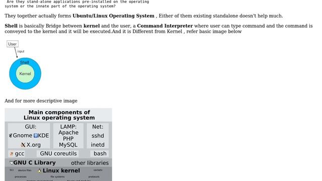 Ubuntu: Are the Linux utilities parts of the kernel/shell? (3 Solutions!!) смотреть онлайн