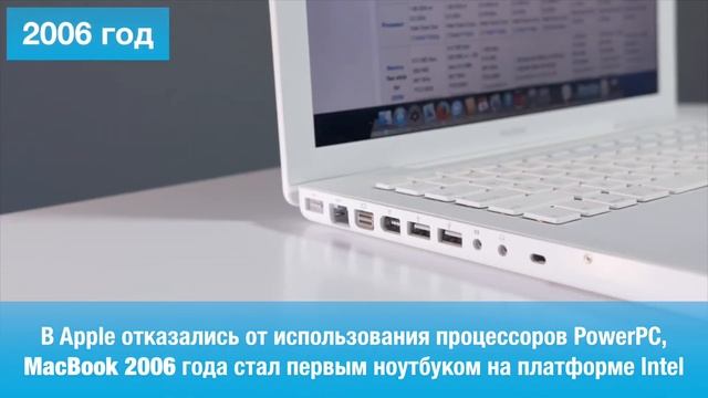 Эволюция ноутбуков Apple смотреть онлайн
