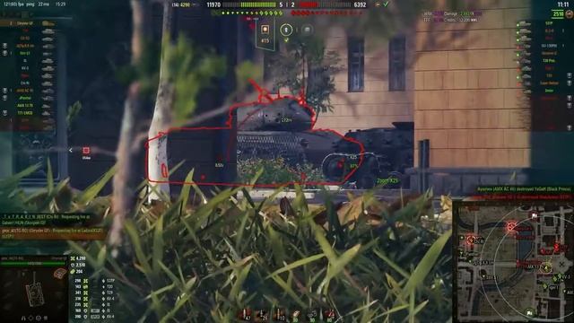 Chrysler K GF - 5 Kills 7,3K Damage. World of Tanks смотреть онлайн