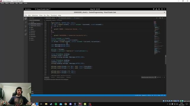 Linux Chat App with Socket Programming смотреть онлайн