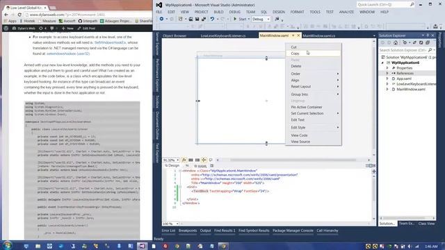 Low Level Keyboard Hook C# / .NET смотреть онлайн