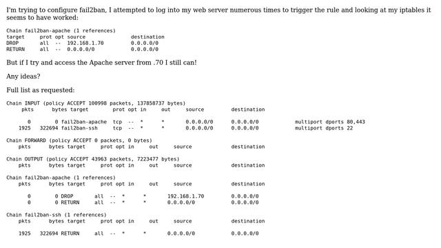 DevOps & SysAdmins: fail2ban-apache not blocking IP (3 Solutions!!) смотреть онлайн