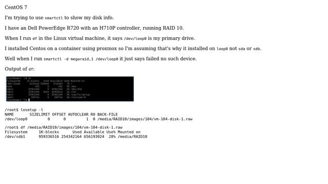 Can't get Linux smartctl to show me disk health смотреть онлайн