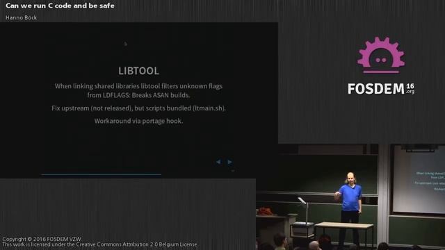 FOSDEM 2016 - H1309 - Can We Run C Code And Be Safe.mp4 смотреть онлайн