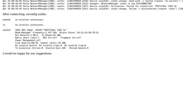 Ubuntu: Clean install ubuntu 16.04 cannot connect to wifi using NetworkManager, but nmtui works смотреть онлайн