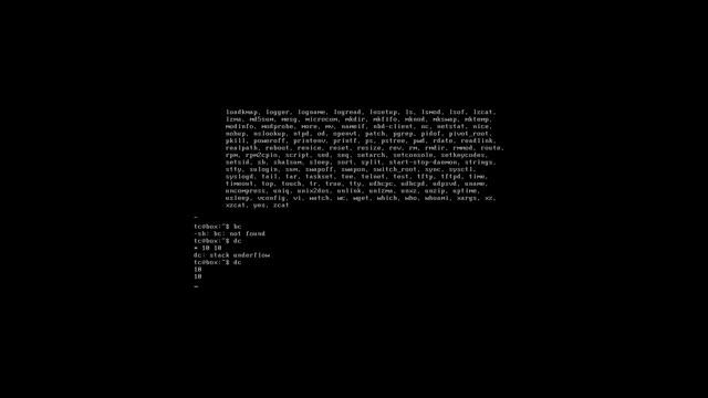 tinycore loopback overview смотреть онлайн