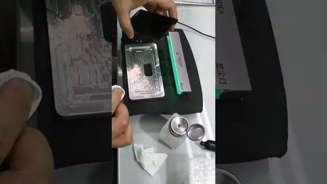 Замена сенсора на дисплее IPhone X. Replace touch screen on lcd IPhone x смотреть онлайн