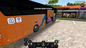 Bus Simulator : Ultimate - Mercedes Coach Bus Road - Android GamePlay