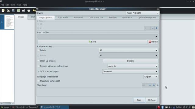Mudah dan gratis pindai dokumen di Linux смотреть онлайн