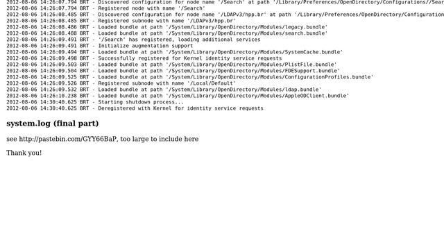 Apple: Lion on LDAP Linux domain смотреть онлайн