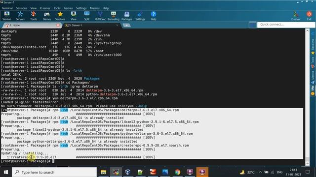 Create Offline Yum Repo in RHEL/CentOS смотреть онлайн