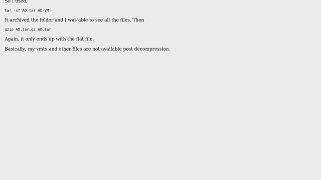 Unix & Linux: Problem using tar to create compressed archive смотреть онлайн