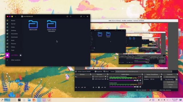Garuda Linux Tour (Finally got it working) Audio may suck смотреть онлайн