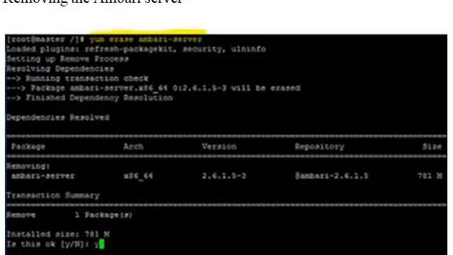 Step by step uninstalling Ambari server смотреть онлайн