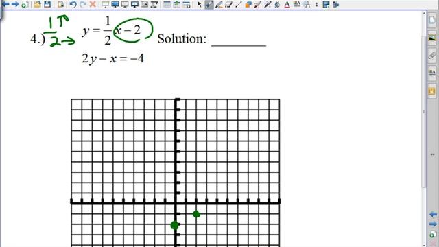 WS 3 2 2 Solving systems by graphing смотреть онлайн