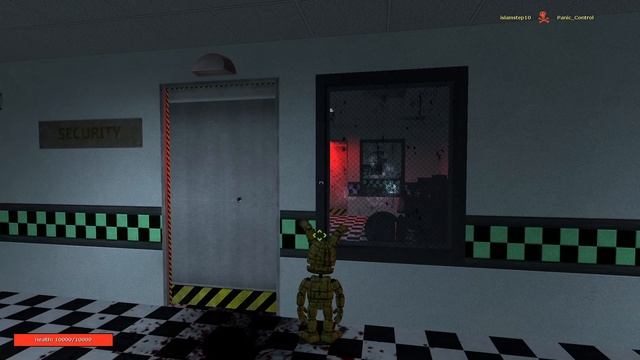 АНИМОТРОНИКИ ПУГАЮТ АХРАНИКОВ FNaf COOP Garry's Mod смотреть онлайн