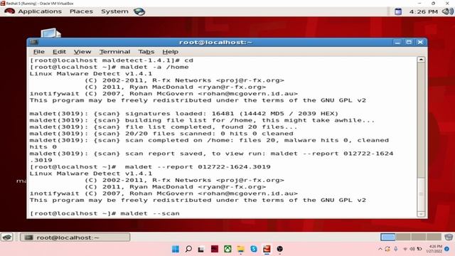 How to Install and Use Linux Malware Detect Tool In Redhat Linux 5 смотреть онлайн