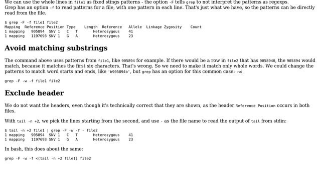 Unix & Linux: match just one row in two files and return the whole column from file 2 смотреть онлайн