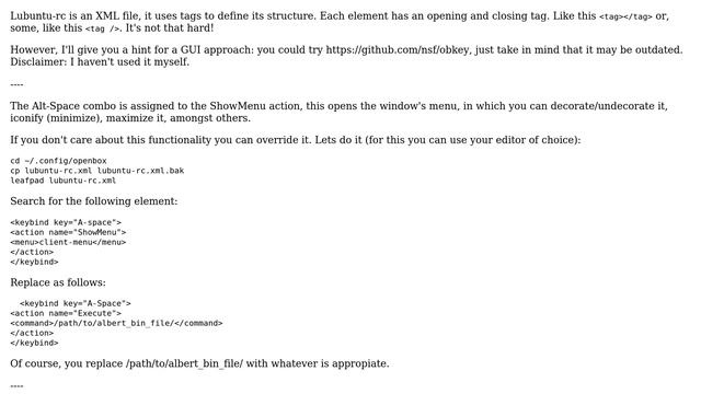 Ubuntu: Adjusting Lubuntu keyboard shortcuts смотреть онлайн
