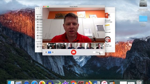 How to use Photo Booth to take a picture (Mac only) смотреть онлайн