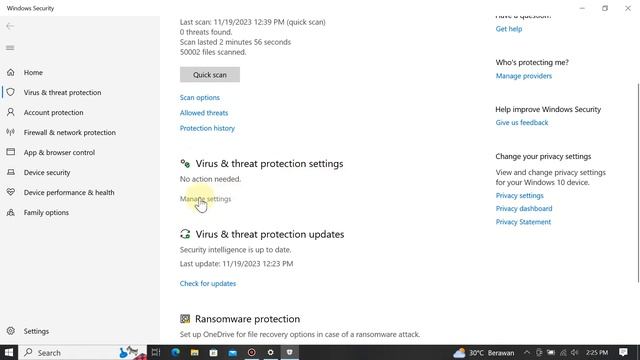 CARA MENONAKTIFKAN ANTIVIRUS DI WINDOWS 10 TERBARU 2023 смотреть онлайн