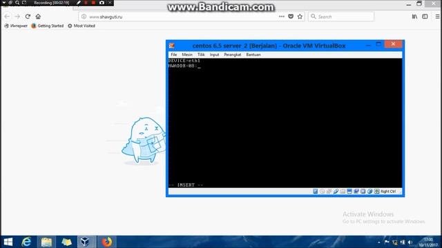 konfigurasi IP address dan DNS di linux Centos смотреть онлайн