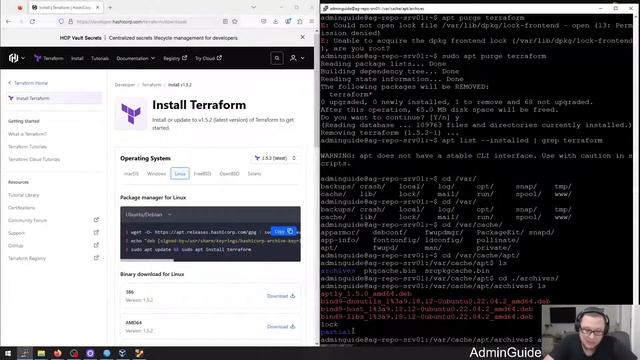 009 - Ubuntu 22 - установка Terraform