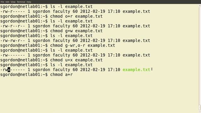 Basic Linux Permissions part 4: Changing permissions and owners смотреть онлайн