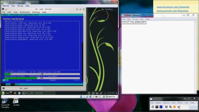 Install phpMyAdmin in Linux Suse смотреть онлайн