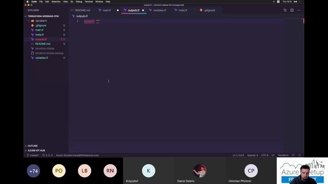Azure Meetup Frankfurt - terraform смотреть онлайн