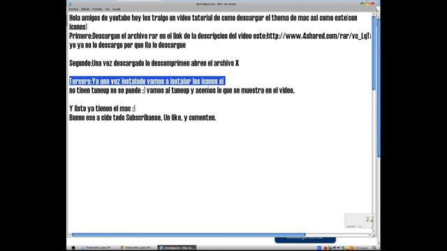 Descargar e Instalar Thema De Mac Para Xp,Windows 7,Vista смотреть онлайн