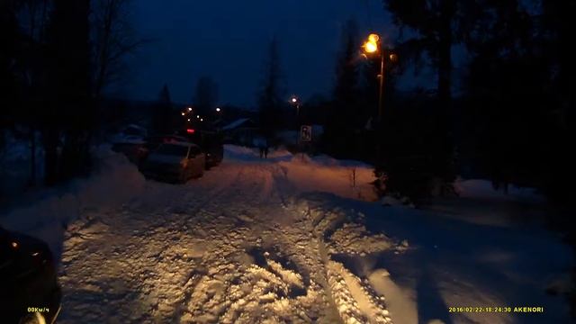 Рускеала Выезд Новая колея 22 02 16 18 27 смотреть онлайн