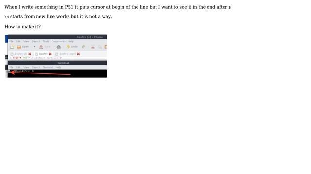 Unix & Linux: How to put cursor to end of line in bash? смотреть онлайн
