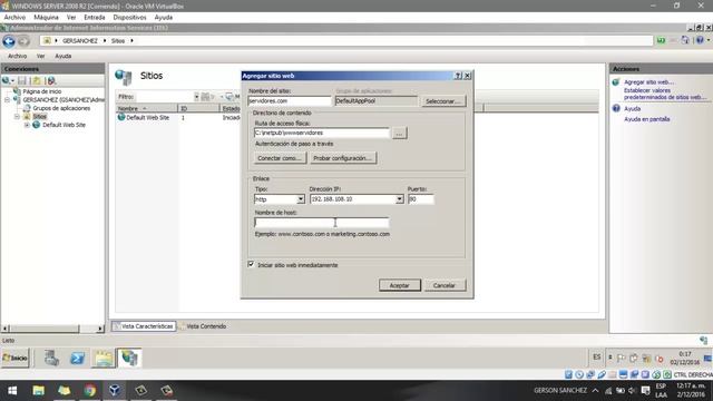 Configuracion de un SERVIDOR WEB(IIS)-WINDOWS SERVER R2 2008 смотреть онлайн