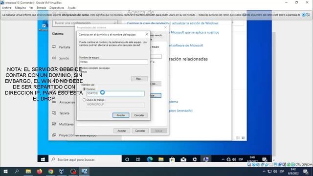 Habilitación de funciones (DHCP) en Windows Server 2008. смотреть онлайн