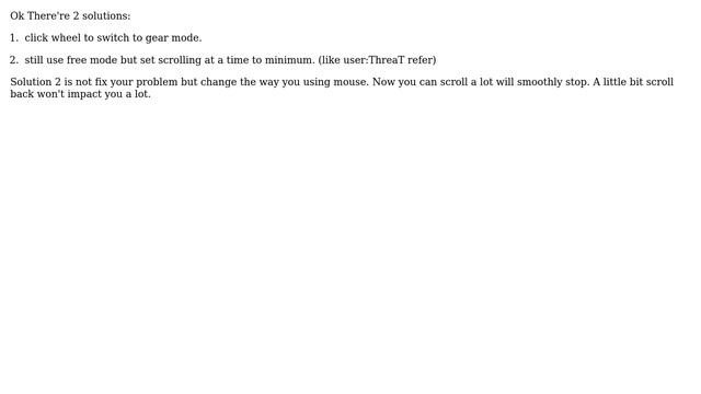 Unix & Linux: Logitech Anywhere MX mouse scrolls up a little after I scroll down and vice-versa смотреть онлайн