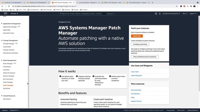 Live VPC Peering & SSM Session Manager - MMTI смотреть онлайн