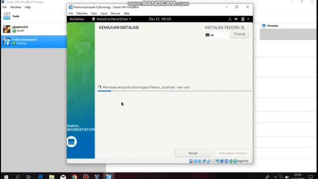 Tutorial Menginstal Linux Fedora via Virtual Box смотреть онлайн
