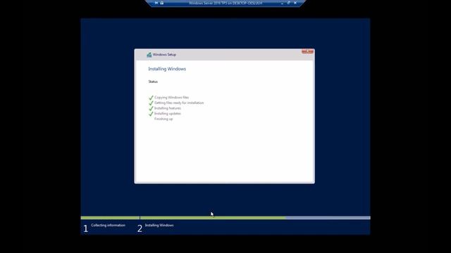 Windows Server 2016 Technical Preview 5 Desktop Experience смотреть онлайн