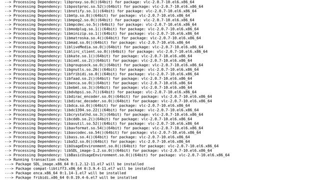 Unix & Linux: Getting Error in Dependency Resolution during installing vlc media player on centos7? смотреть онлайн