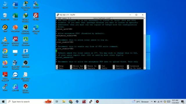konfigurasi ftp server pada linux debian 11 смотреть онлайн