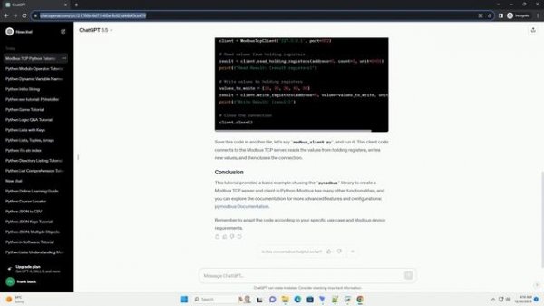 python modbus tcp library