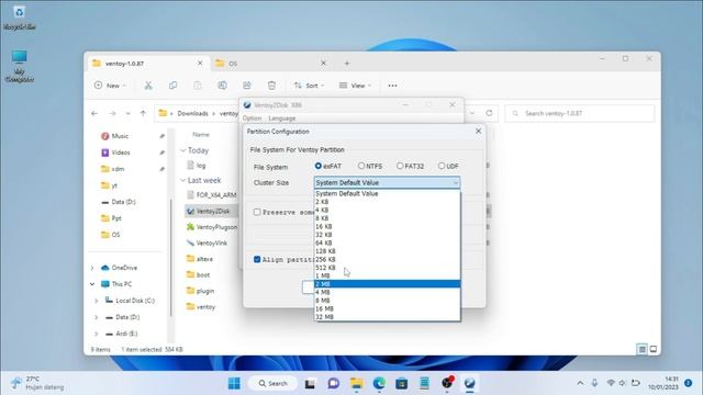 Buat Multi Bootable Windows Dan Linux Dengan Ventoy Di Windows