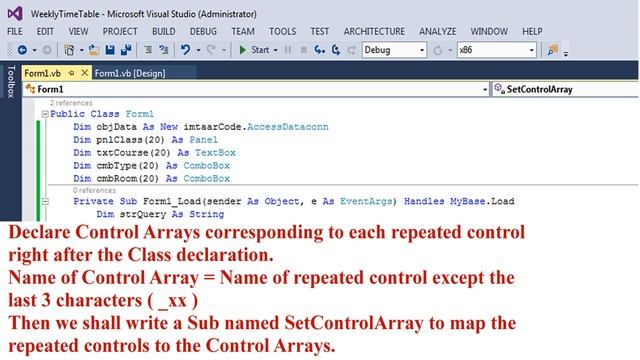 Control Arrays at Design Time in VB.Net (as in VB6) смотреть онлайн