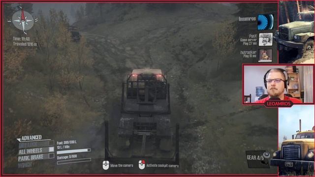 MudRunner - Multiplayer - Downhill #1 смотреть онлайн