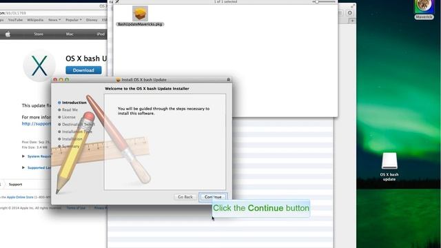 How to Apply the fix for Shell Shock Virus (ShellShock) in Yosemite and Maverick on any Mac смотреть онлайн