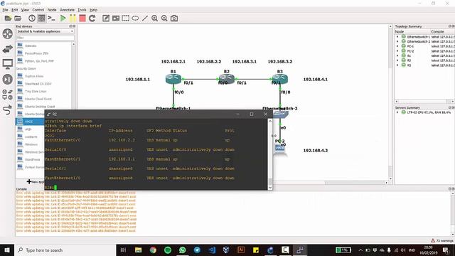 Praktikum JTPT Modul 3 OSPF - MPLS pada GNS3 смотреть онлайн