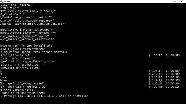 Linux Yum Install смотреть онлайн