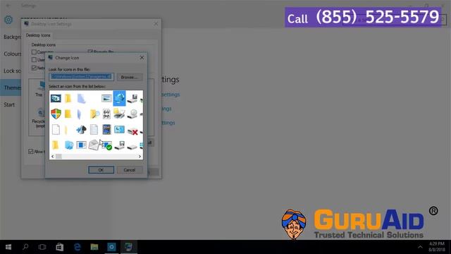 How to Change Default Network Icon on Windows® 10 - GuruAid смотреть онлайн